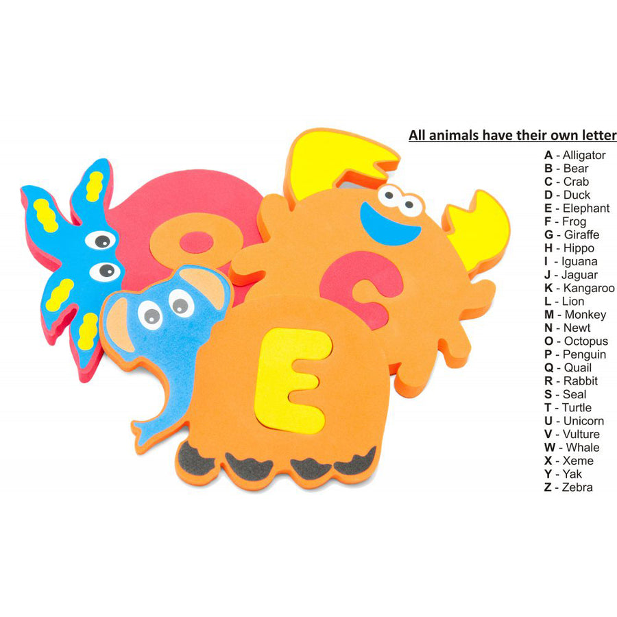 BAIVYLE Baby Bath Toys-Fun Alphabet Letters & Numbers-36Pcs – BEBECAN