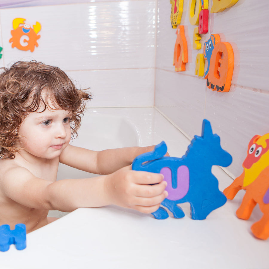 Baby Foam Bath Numbers Puzzle Toy Set for Kids – Baby Loovi